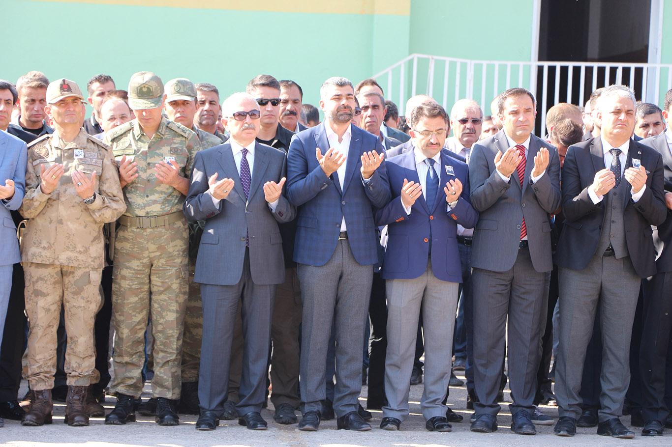 Hayatını kaybeden asker için tören düzenlendi